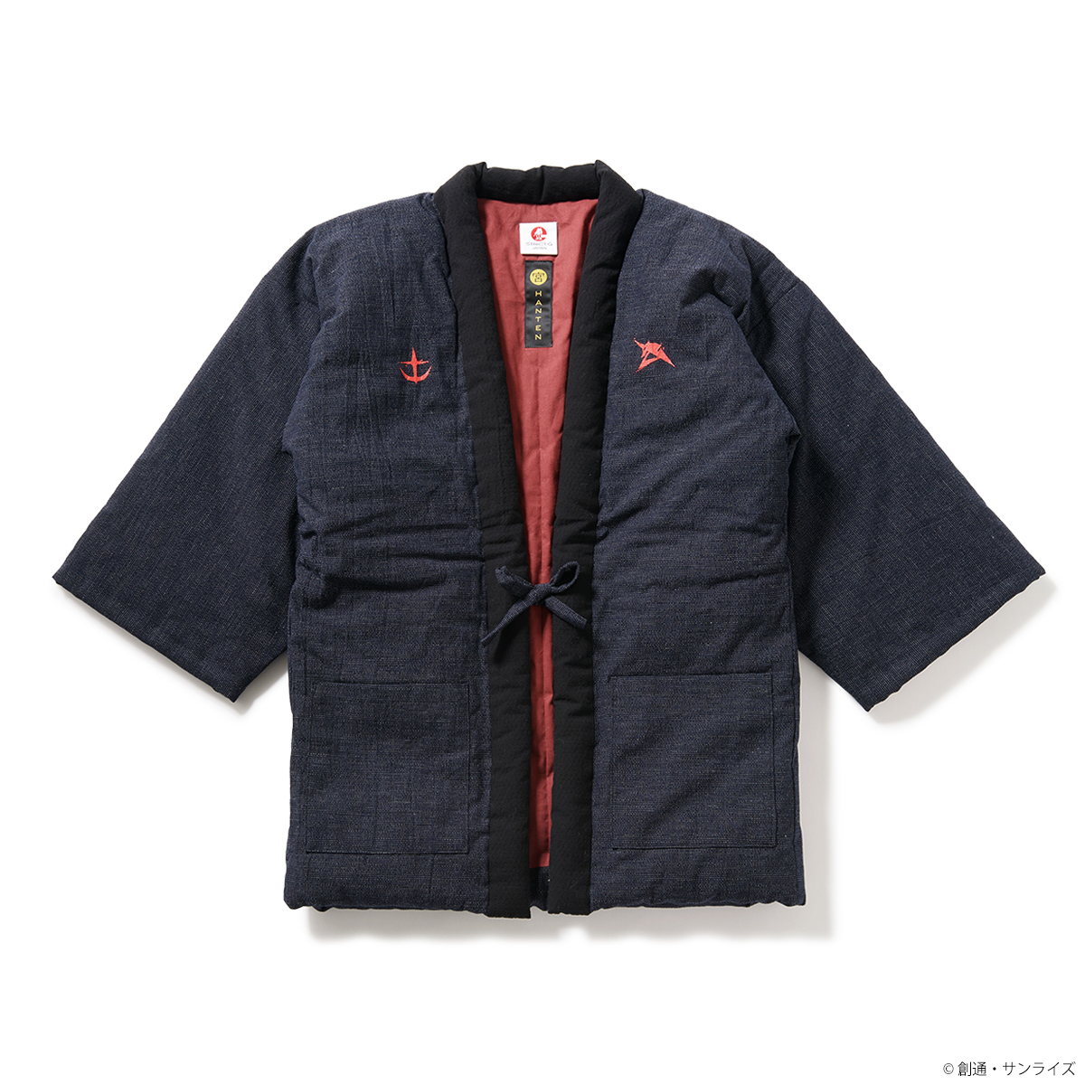 STRICT-G JAPAN 宮田織物『機動戦士ガンダム 逆襲シャア』半纏 νガンダム