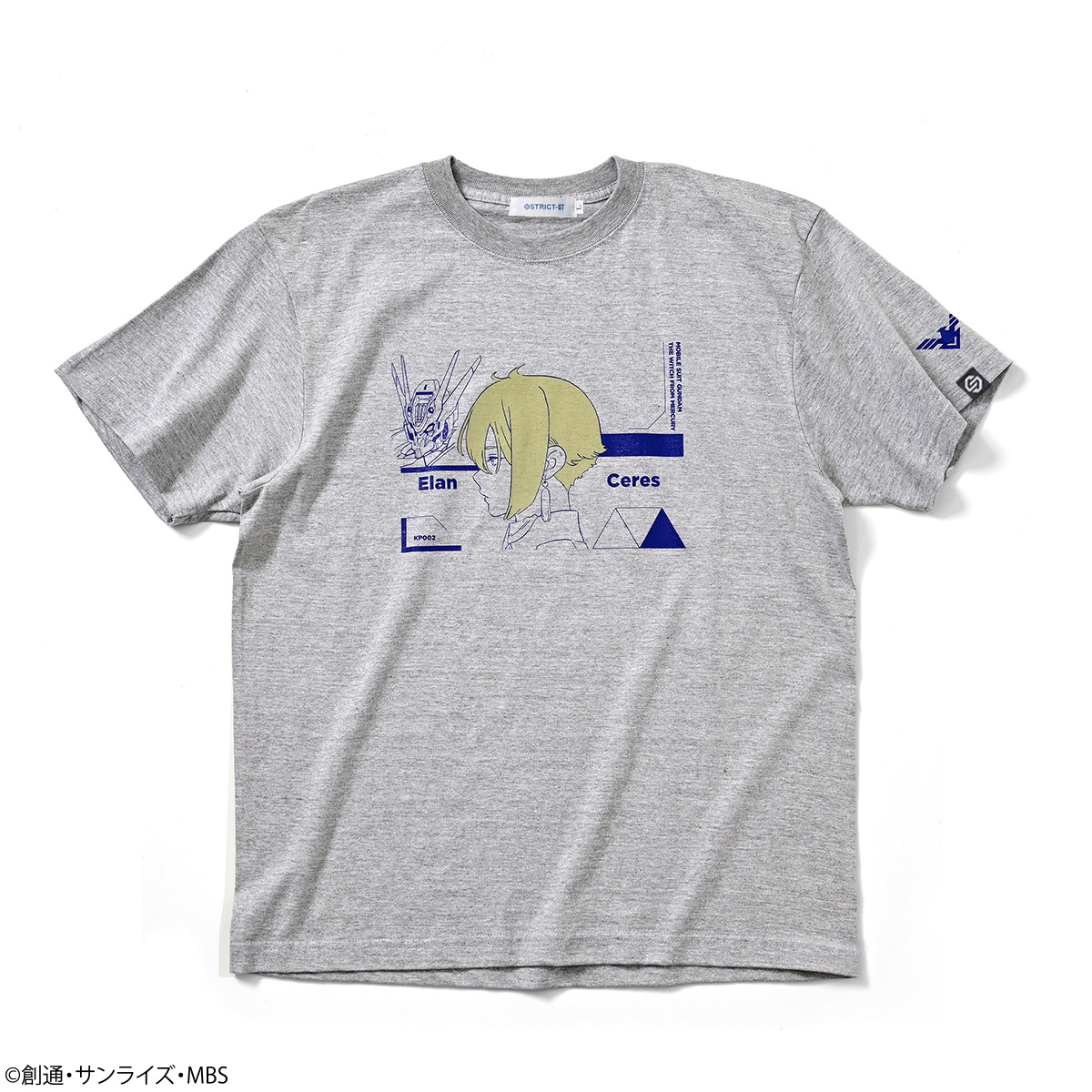 STRICT-G『機動戦士ガンダム 水星の魔女』Tシャツ エラン・ケレス横顔