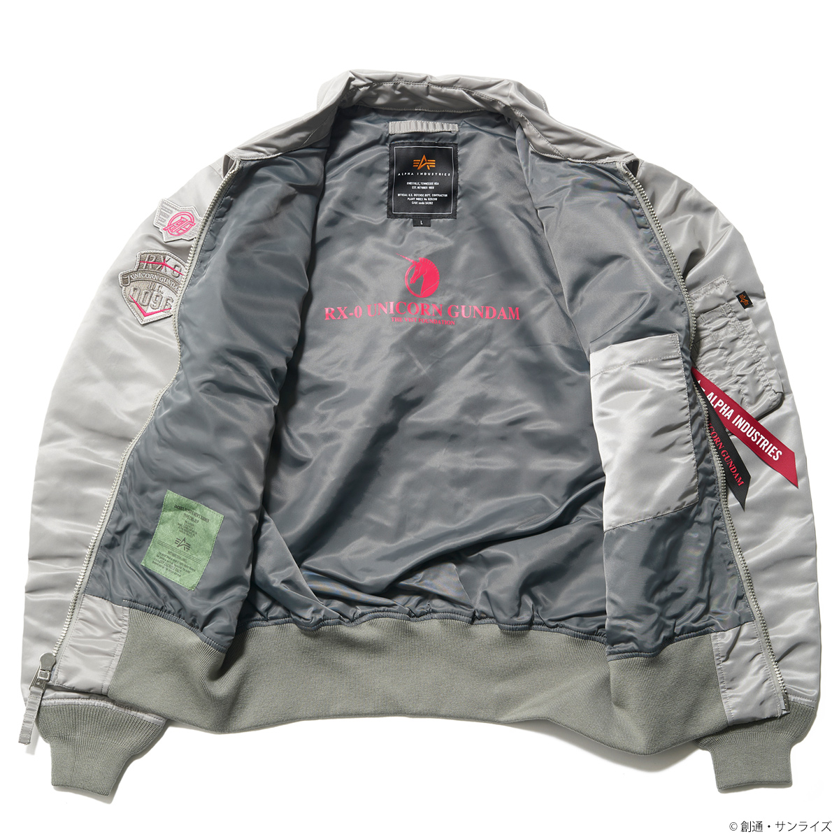 『機動戦士ガンダムUC』×2023 ALPHA INDUSTRIES 幅広いシーズンで活躍するフライトジャケットが登場!!