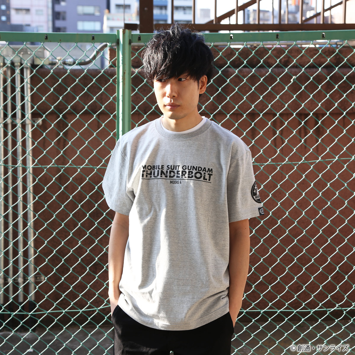 STRICT-G『機動戦士ガンダム サンダーボルト』Tシャツ イオ・フレミング シルエット