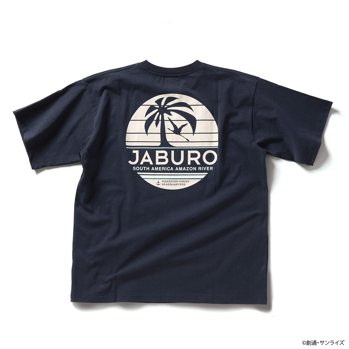 STRICT-G JABURO『機動戦士ガンダム』半袖Tシャツ サークルロゴ