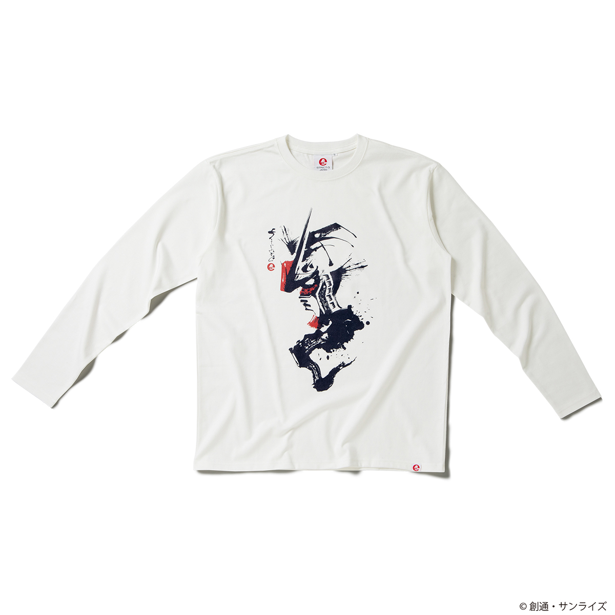 STRICT-G JAPAN『機動戦士ガンダム』筆絵長袖Tシャツ ガンダム