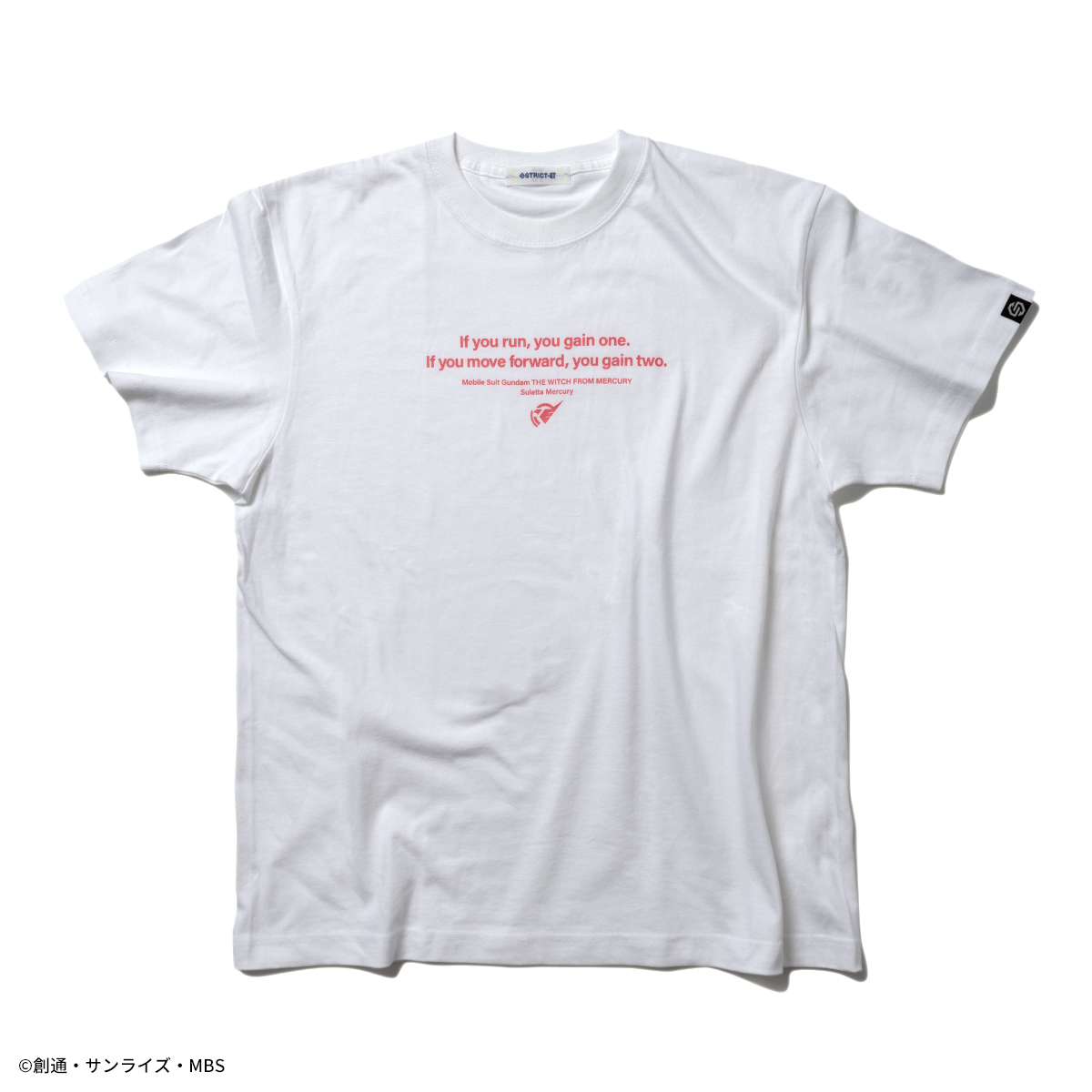 STRICT-G『機動戦士ガンダム 水星の魔女』famous lines Tシャツ スレッタ・マーキュリー