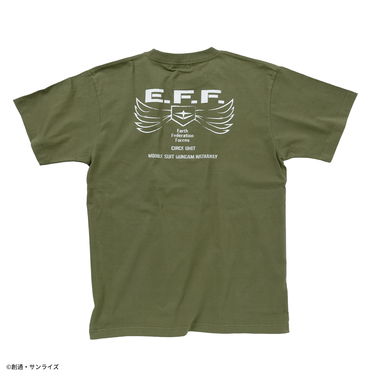 STRICT-G.ARMS『機動戦士ガンダム 閃光のハサウェイ』半袖Tシャツ E.F.F.