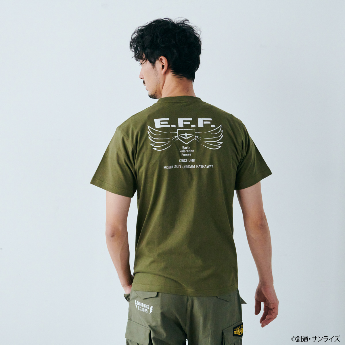 STRICT-G.ARMS『機動戦士ガンダム 閃光のハサウェイ』半袖Tシャツ E.F.F.