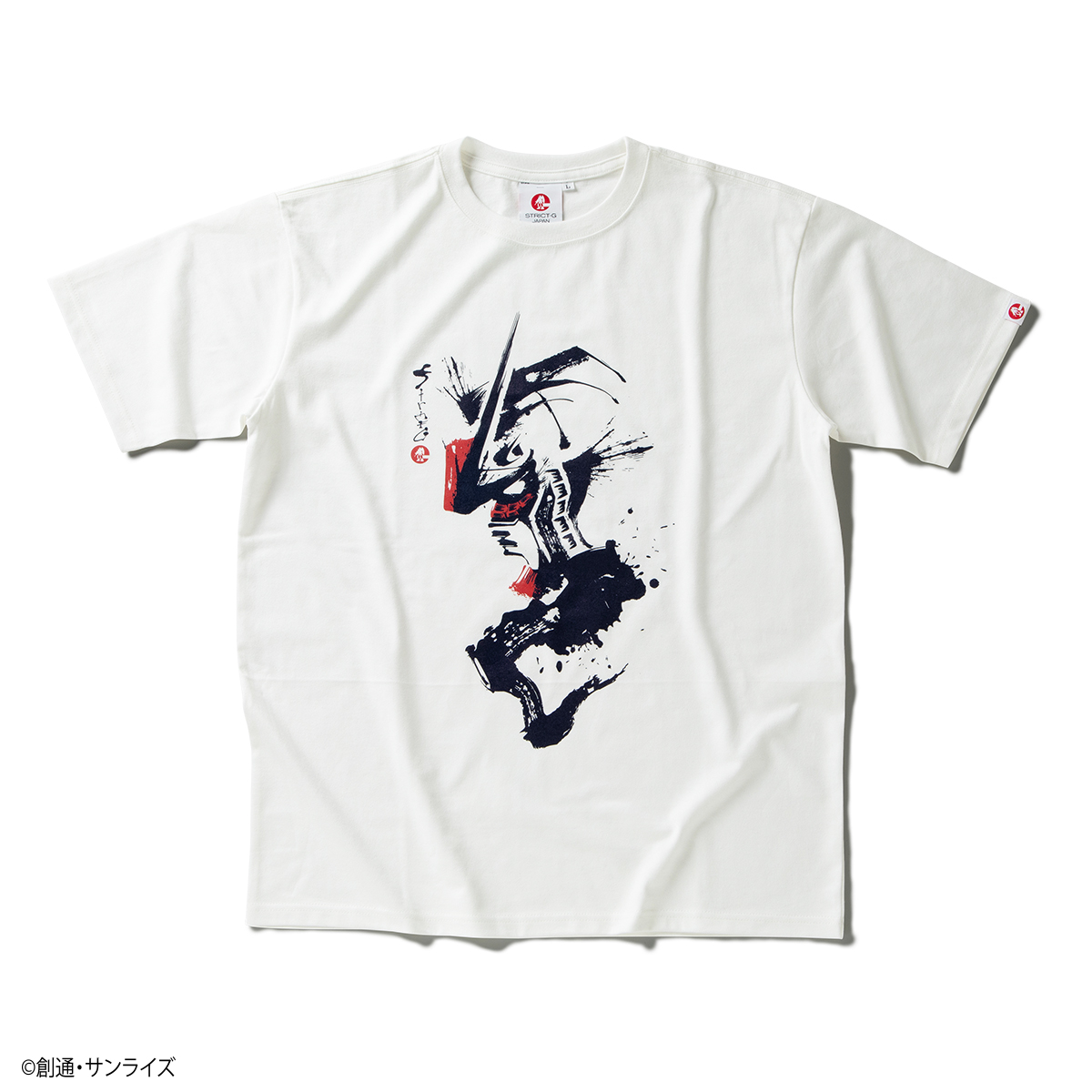 STRICT-G JAPAN『機動戦士ガンダム』筆絵半袖Tシャツ ガンダム