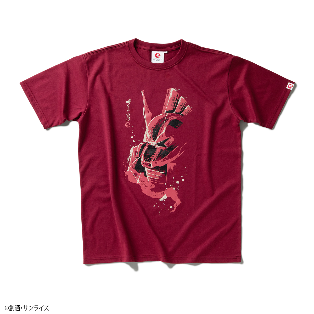 好評につき半袖Tシャツが登場！ 『機動戦士ガンダム』歴戦のモビルスーツを筆絵風の和柄デザインで 表現したSTRICT-G JAPAN筆絵タッチの和柄シリーズ