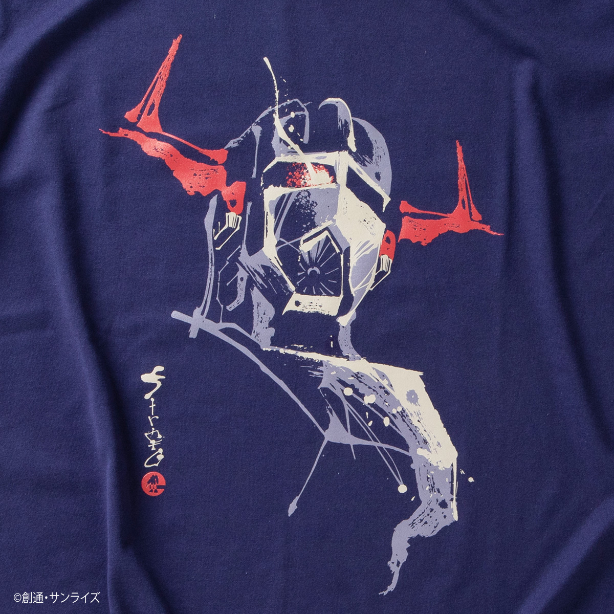 好評につき半袖Tシャツが登場！ 『機動戦士ガンダム』歴戦のモビルスーツを筆絵風の和柄デザインで 表現したSTRICT-G JAPAN筆絵タッチの和柄シリーズ