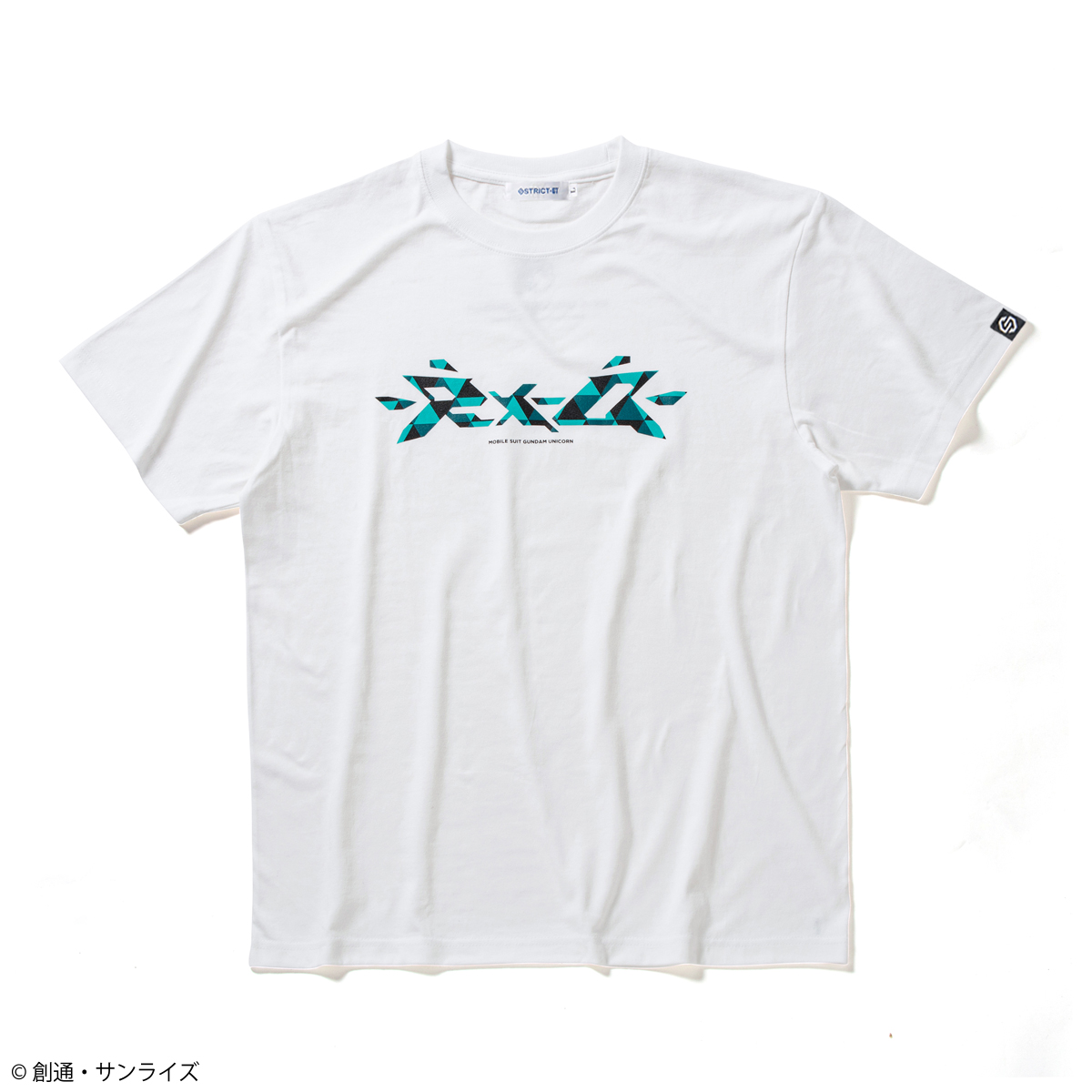 STRICT-G『機動戦士ガンダムUC』半袖Tシャツ 結晶ロゴ RX-0