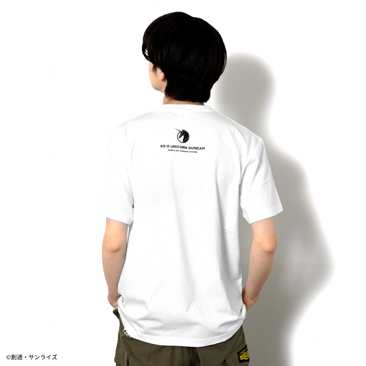 STRICT-G『機動戦士ガンダムUC』半袖Tシャツ 結晶ロゴ RX-0