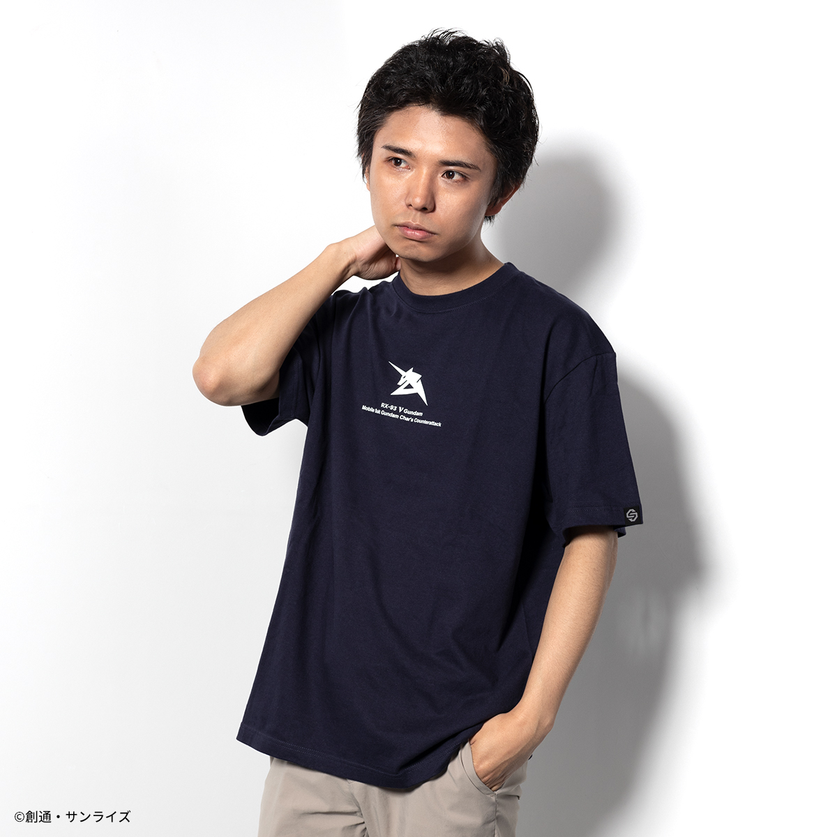 STRICT-G『機動戦士ガンダム 逆襲のシャア』半袖Tシャツ ファンネルロゴ アムロ