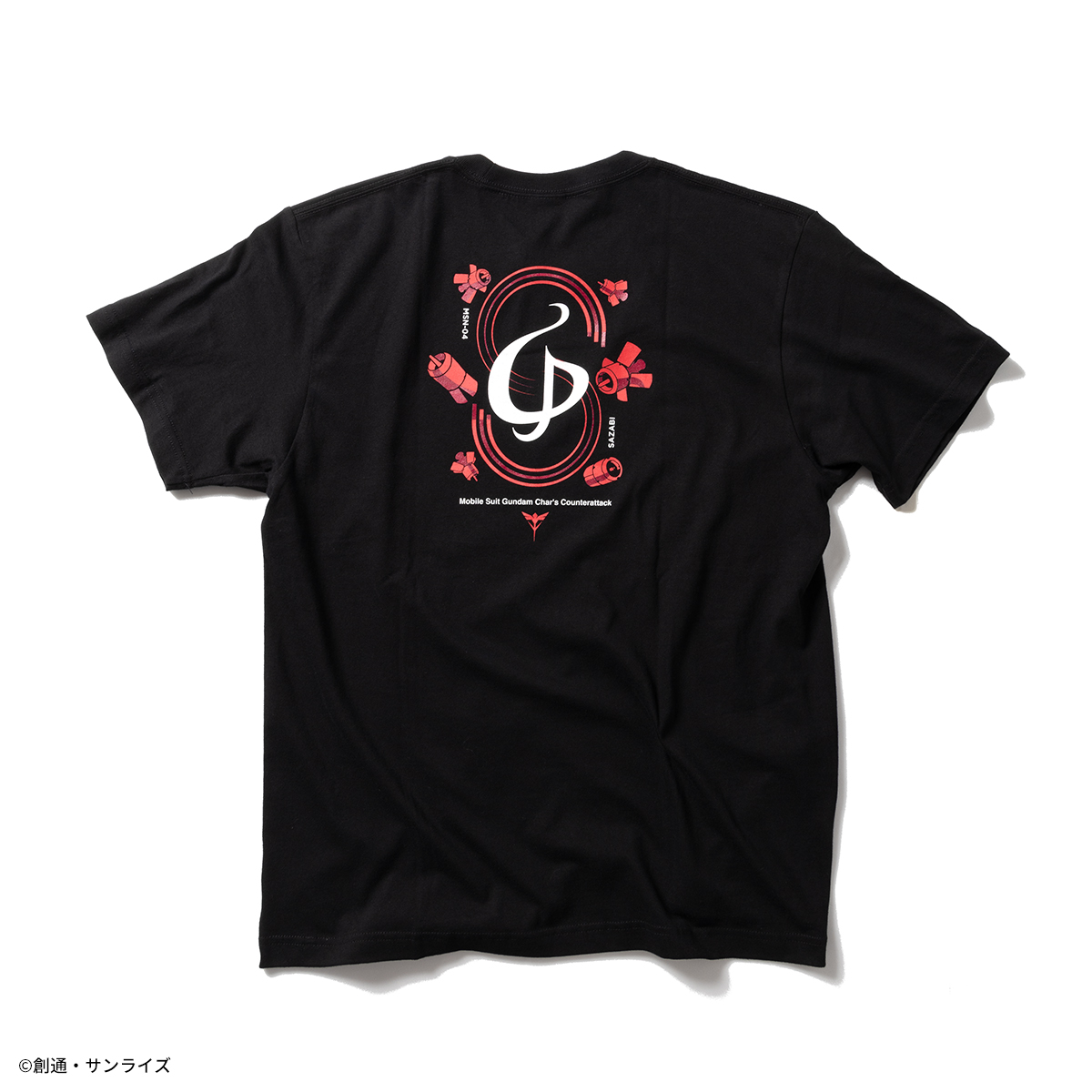 STRICT-G『機動戦士ガンダム 逆襲のシャア』半袖Tシャツ ファンネルロゴ シャア