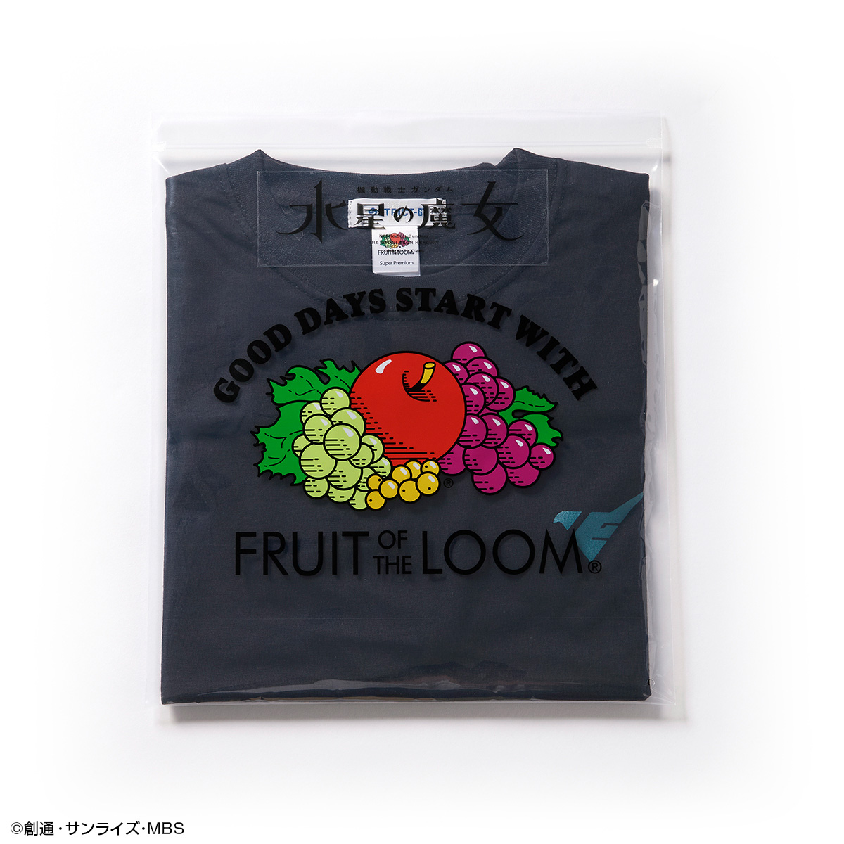 『水星の魔女』とアンダーウェアメーカー「FRUIT OF THE LOOM」 パックTシャツ・ボクサーブリーフが登場!