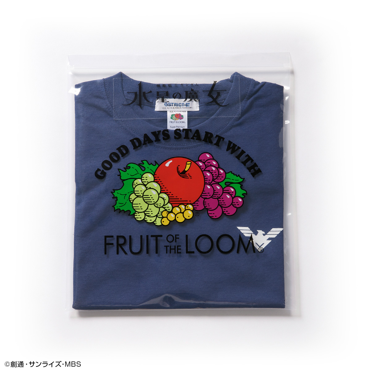 『水星の魔女』とアンダーウェアメーカー「FRUIT OF THE LOOM」 パックTシャツ・ボクサーブリーフが登場!