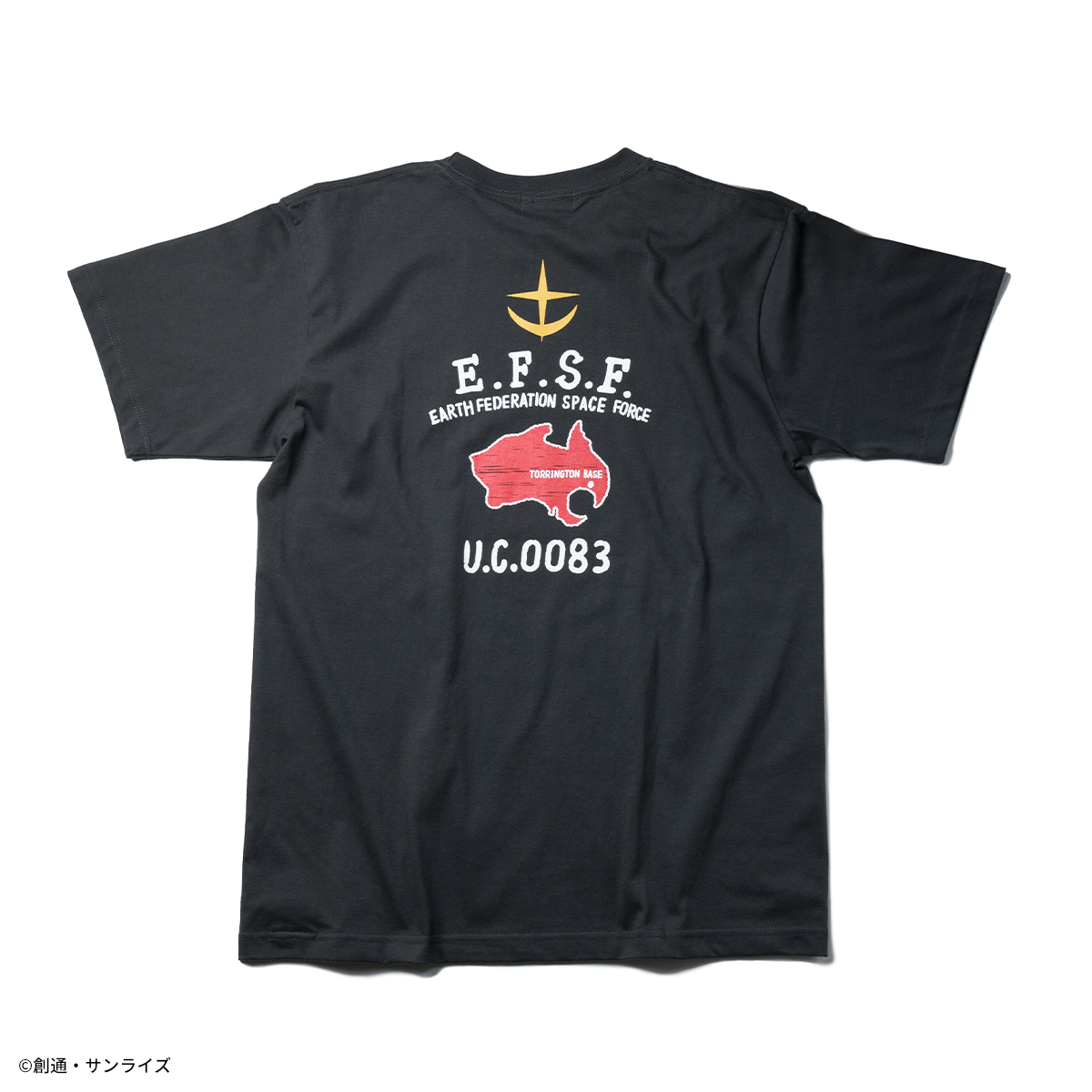 STRICT-G.ARMS『機動戦士ガンダム0083 STARDUST MEMORY』半袖Tシャツ 刺繍風E.F.S.F