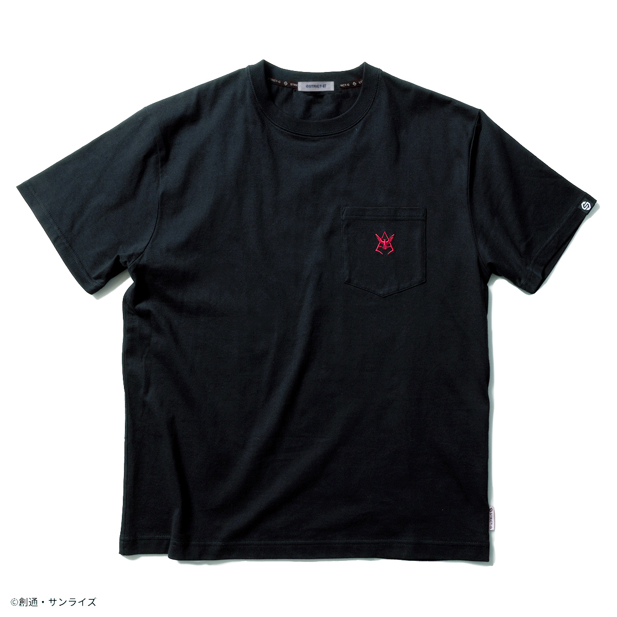 STRICT-G『機動戦士ガンダム』半袖ポケット付きTシャツ RED COMET 