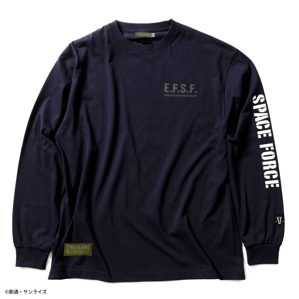 STRICT-G.ARMS『機動戦士ガンダム』長袖Tシャツ リフレクタープリント 