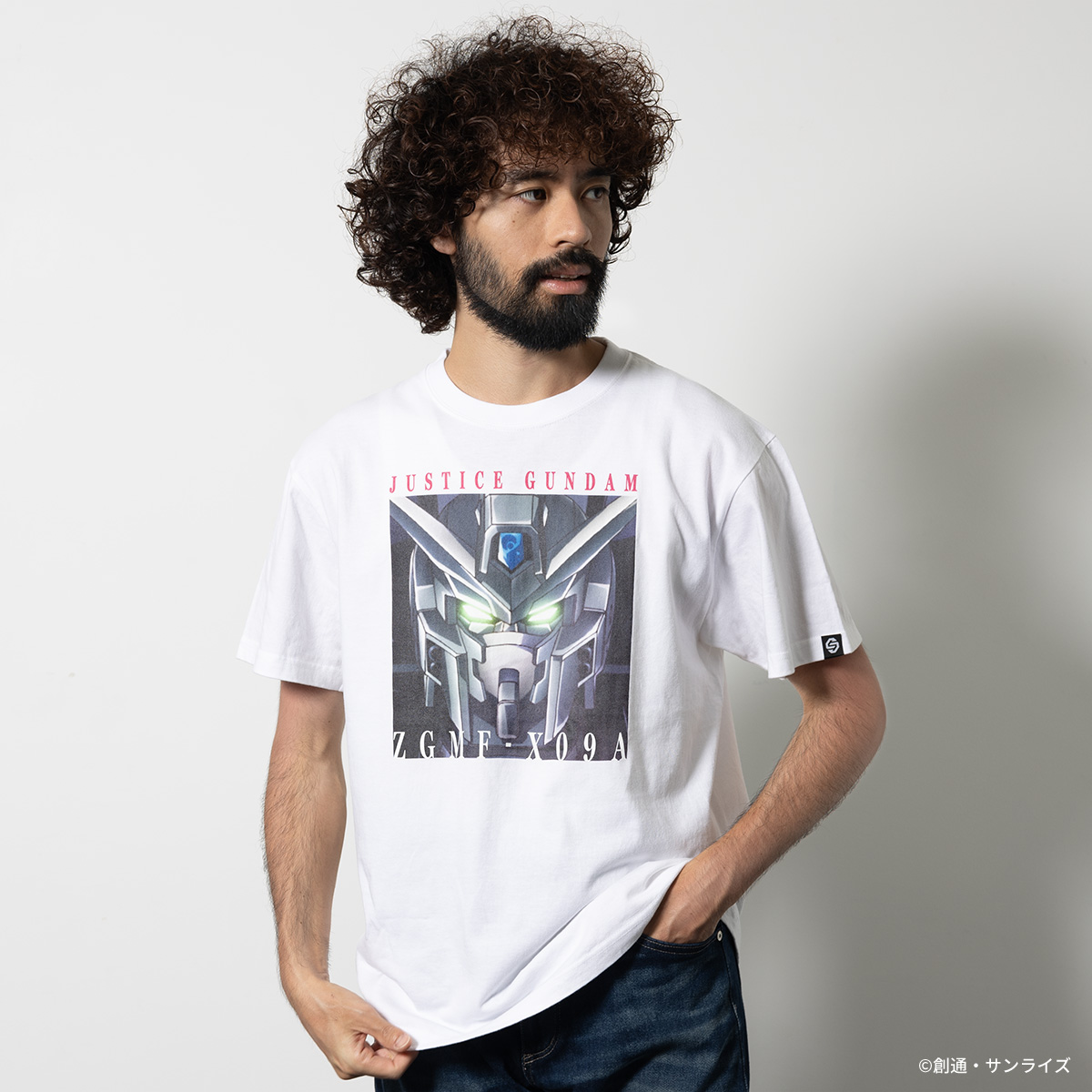 STRICT-G『機動戦士 ガンダムSEED』半袖Tシャツ ジャスティスガンダム フェイズシフトダウン