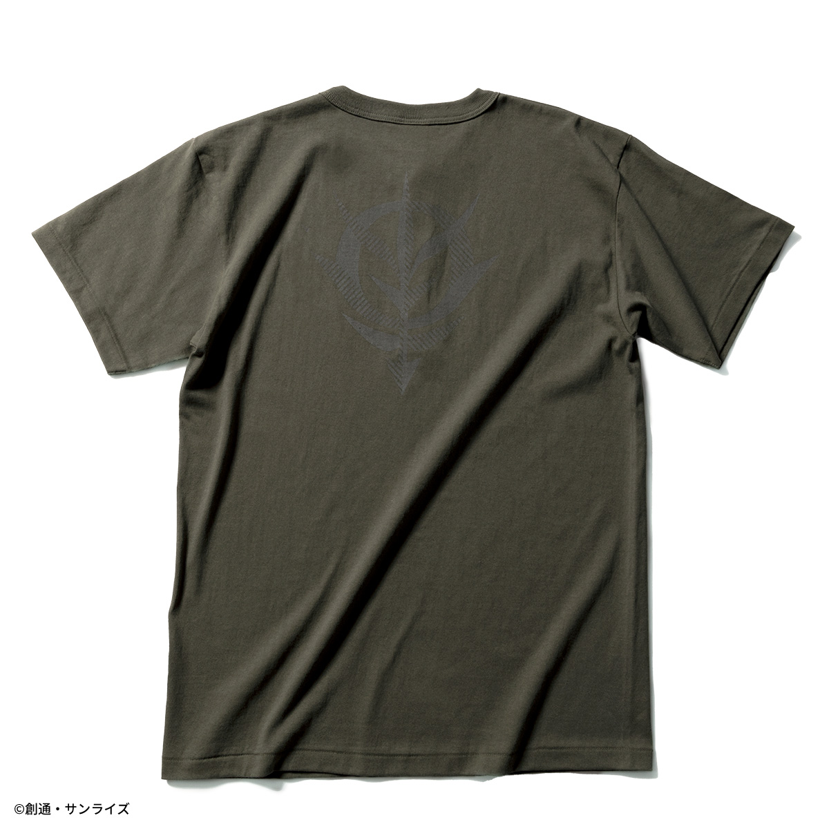 STRICT-G.ARMS『機動戦士ガンダム』ヘンリーネック半袖Tシャツ リフレクタープリント ZEON FORCES