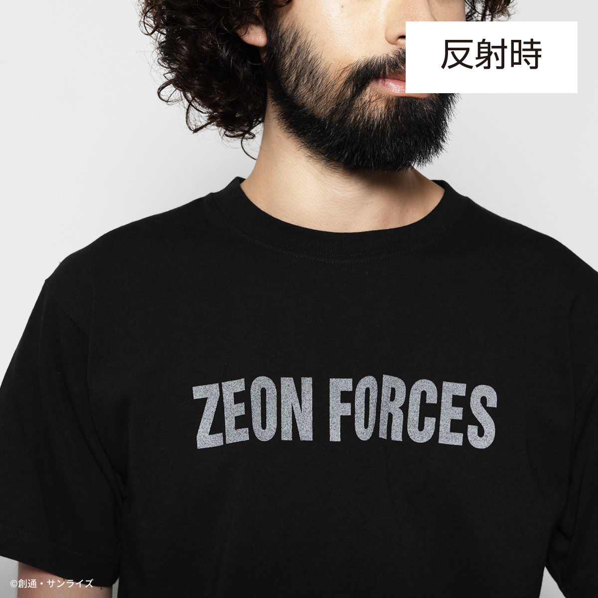 STRICT-G.ARMS『機動戦士ガンダム』半袖Tシャツ リフレクタープリント ZEON FORCES