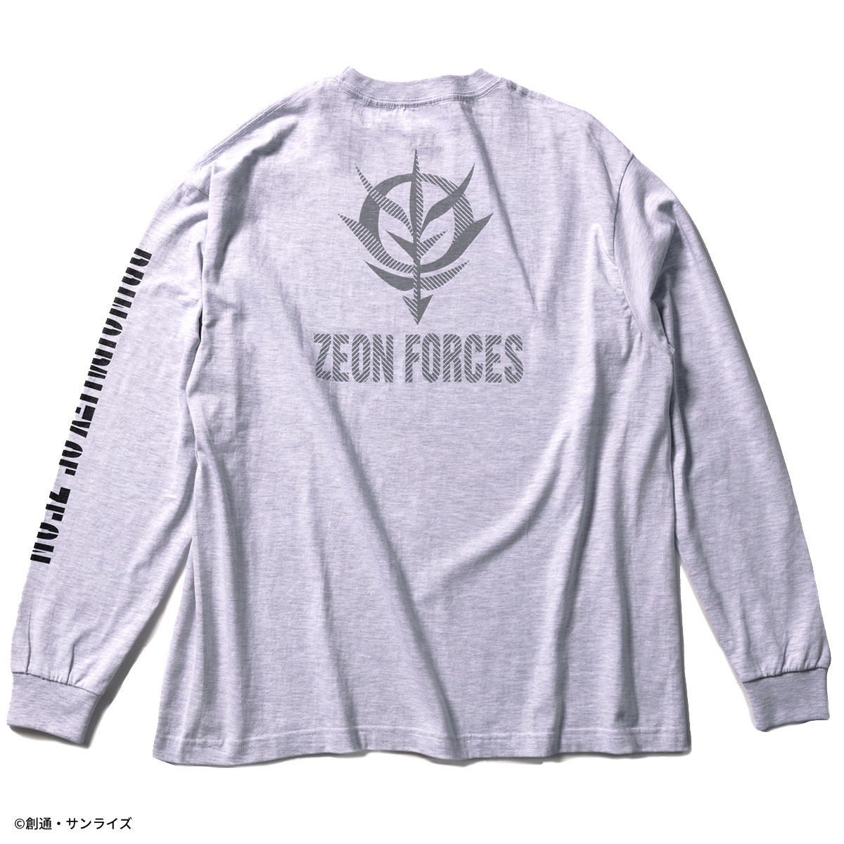 STRICT-G.ARMS『機動戦士ガンダム』長袖Tシャツ リフレクタープリント ZEON FORCES