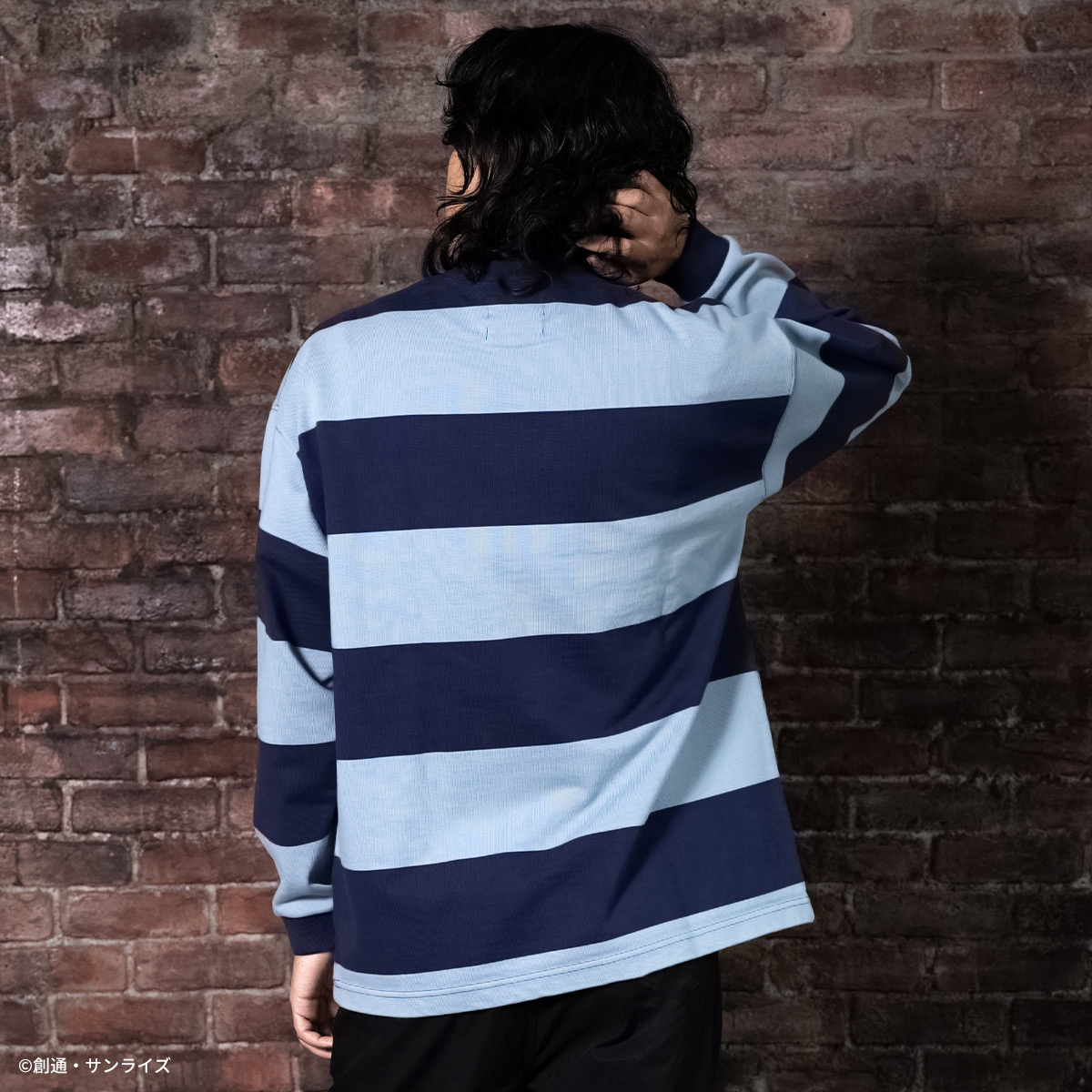 STRICT-G HARDIN KNITWEAR『機動戦士ガンダム 逆襲のシャア』 ヘビーオンスボーダー長袖Tシャツ LondBellモデル