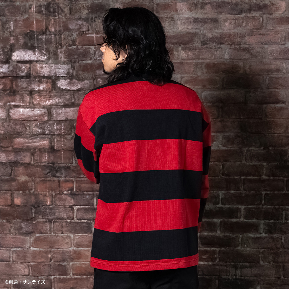 STRICT-G HARDIN KNITWEAR『機動戦士ガンダム 逆襲のシャア』 ヘビーオンスボーダー長袖Tシャツ NEOZEONモデル