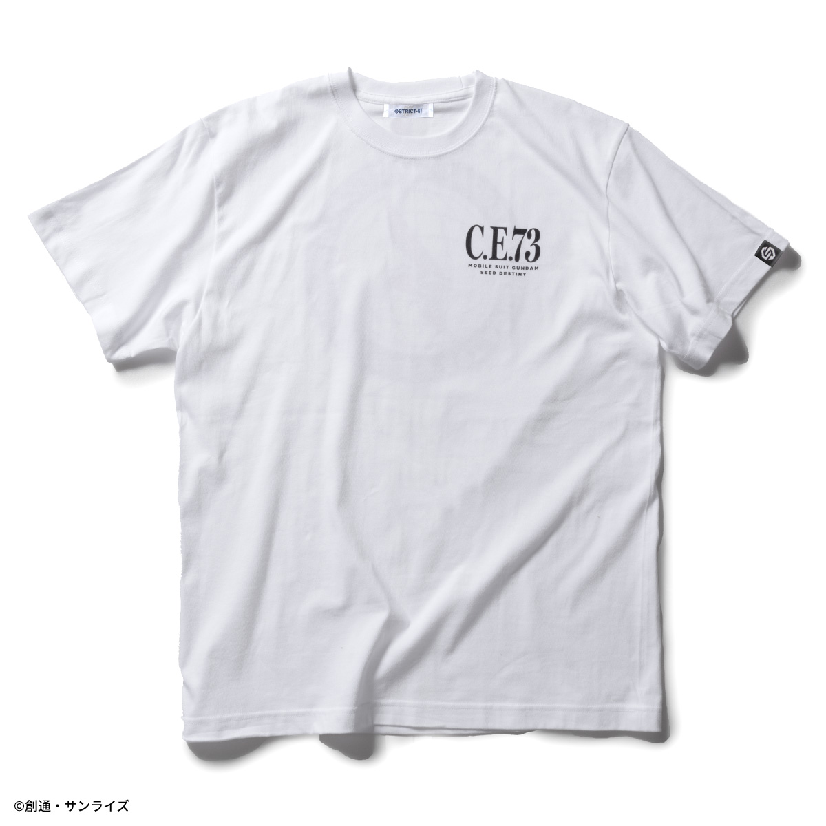 STRICT-G『機動戦士ガンダムSEED DESTINY』半袖Tシャツ Z.A.F.T.特務隊「FAITH」ロゴマーク柄