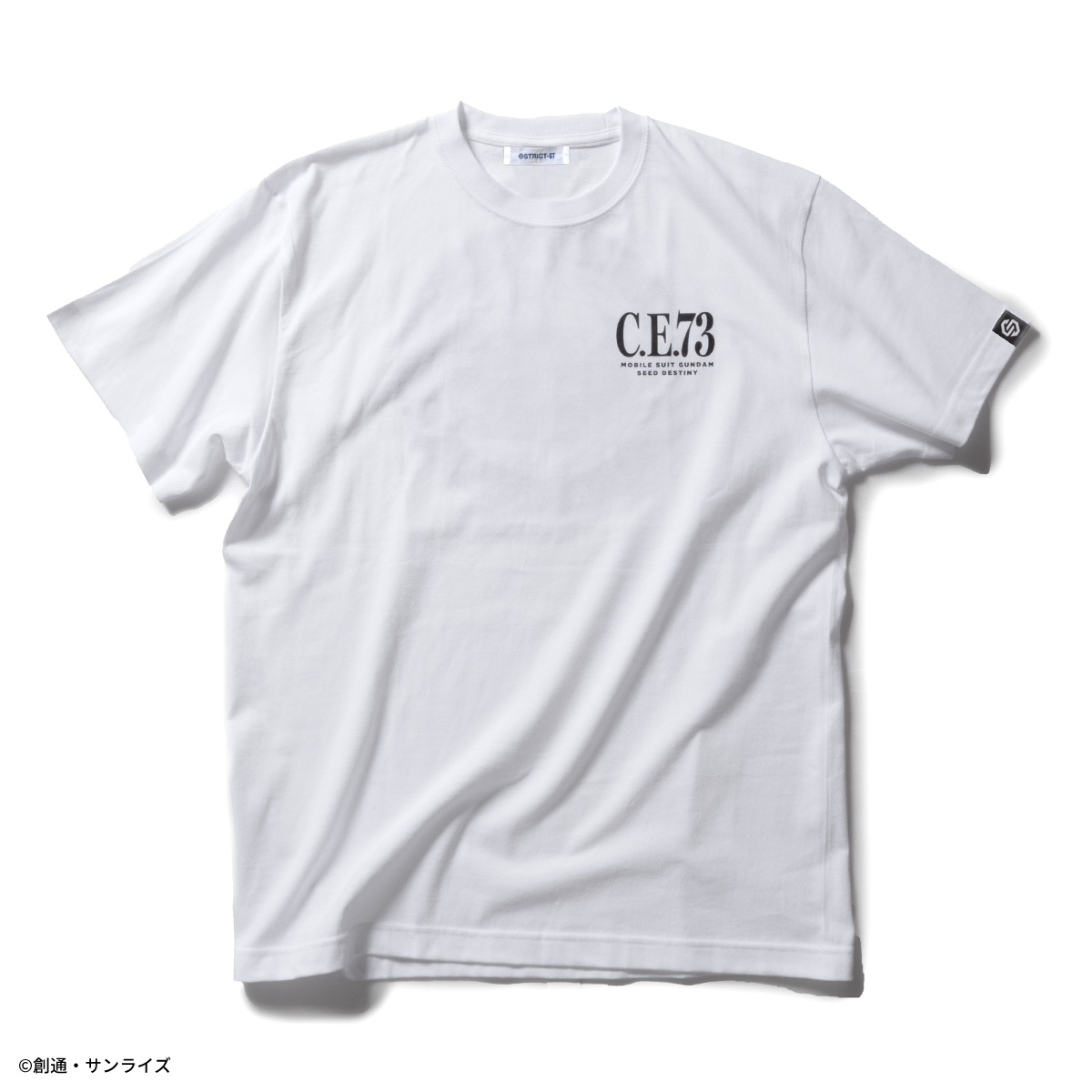 STRICT-G『機動戦士ガンダムSEED DESTINY』半袖Tシャツ ORB UNIONロゴマーク柄
