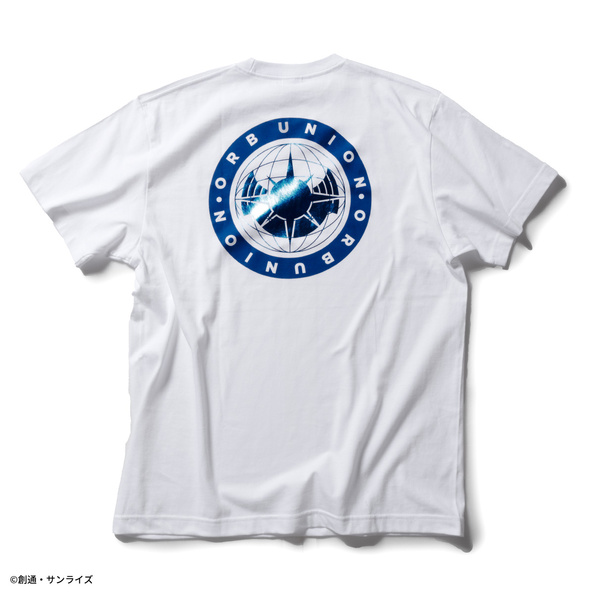 STRICT-G『機動戦士ガンダムSEED DESTINY』半袖Tシャツ ORB UNIONロゴマーク柄