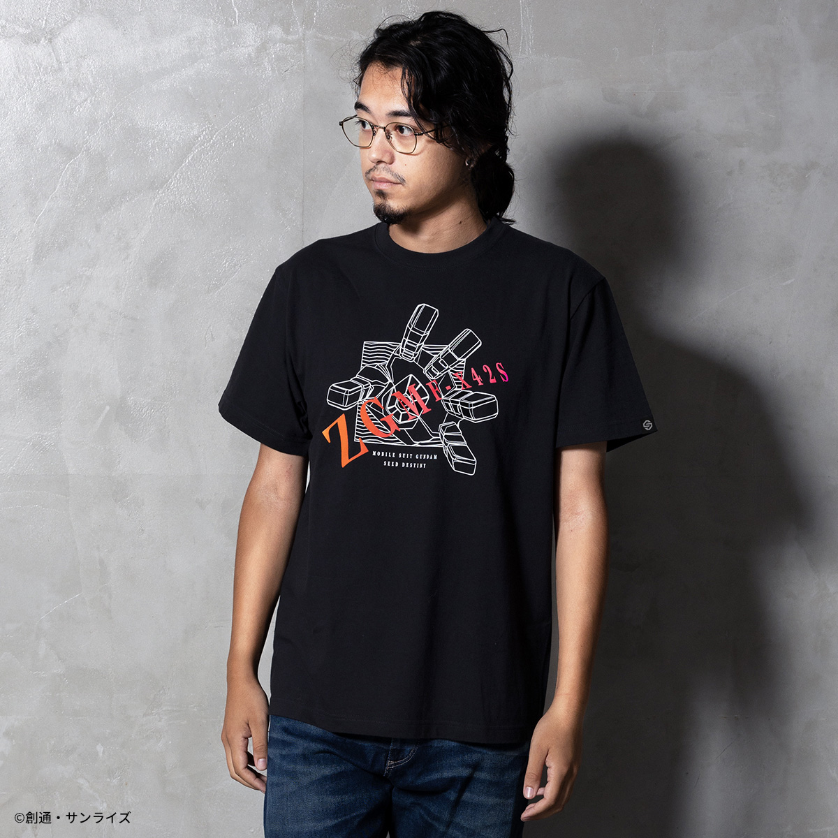 STRICT-G『機動戦士ガンダムSEED DESTINY』半袖Tシャツ パルマフィオキーナ柄