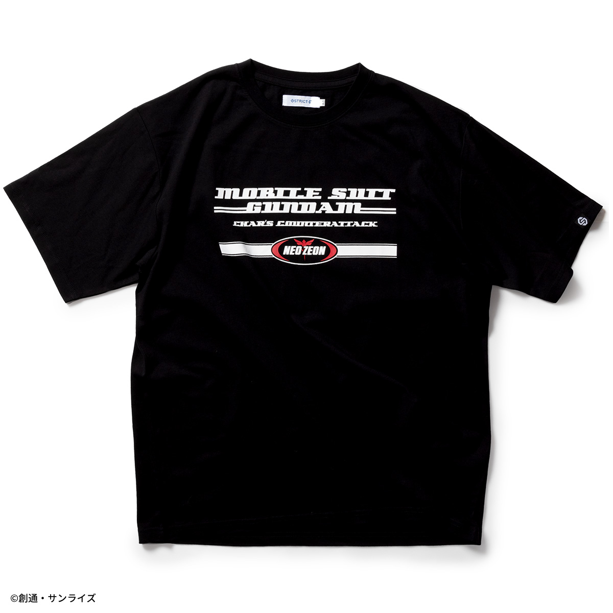 STRICT-G『機動戦士ガンダム 逆襲のシャア』半袖Tシャツ ネオ・ジオンライン柄