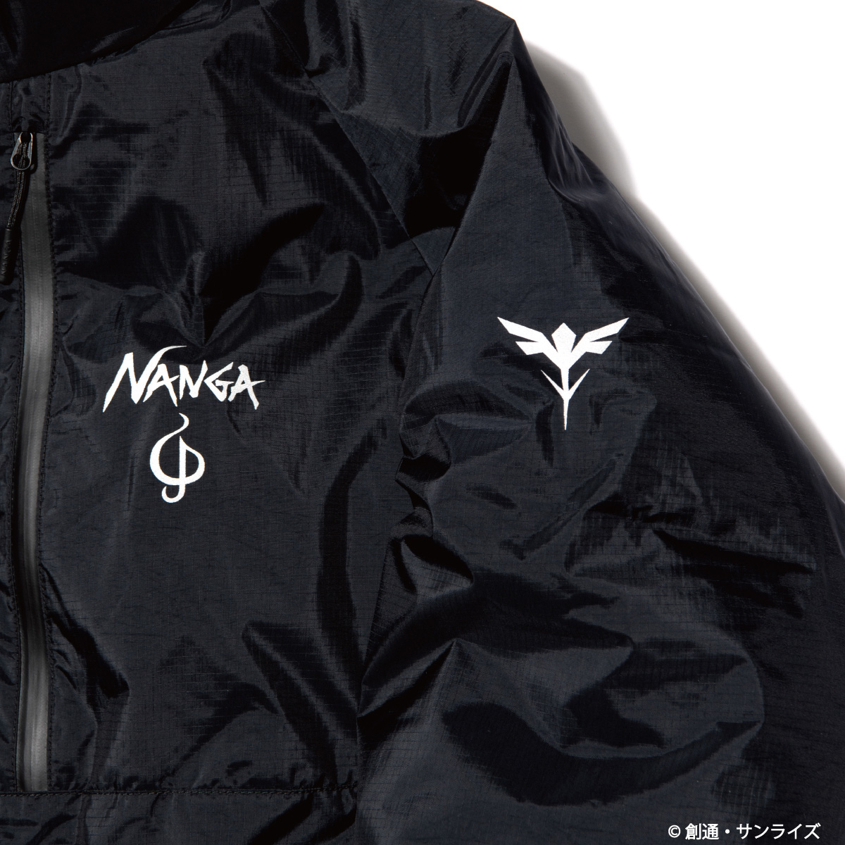  『機動戦士ガンダム 逆襲のシャア』× MADE IN JAPANのアウトドアブランド NANGA2023年 “AURORAダウンジャケット”2種で登場!