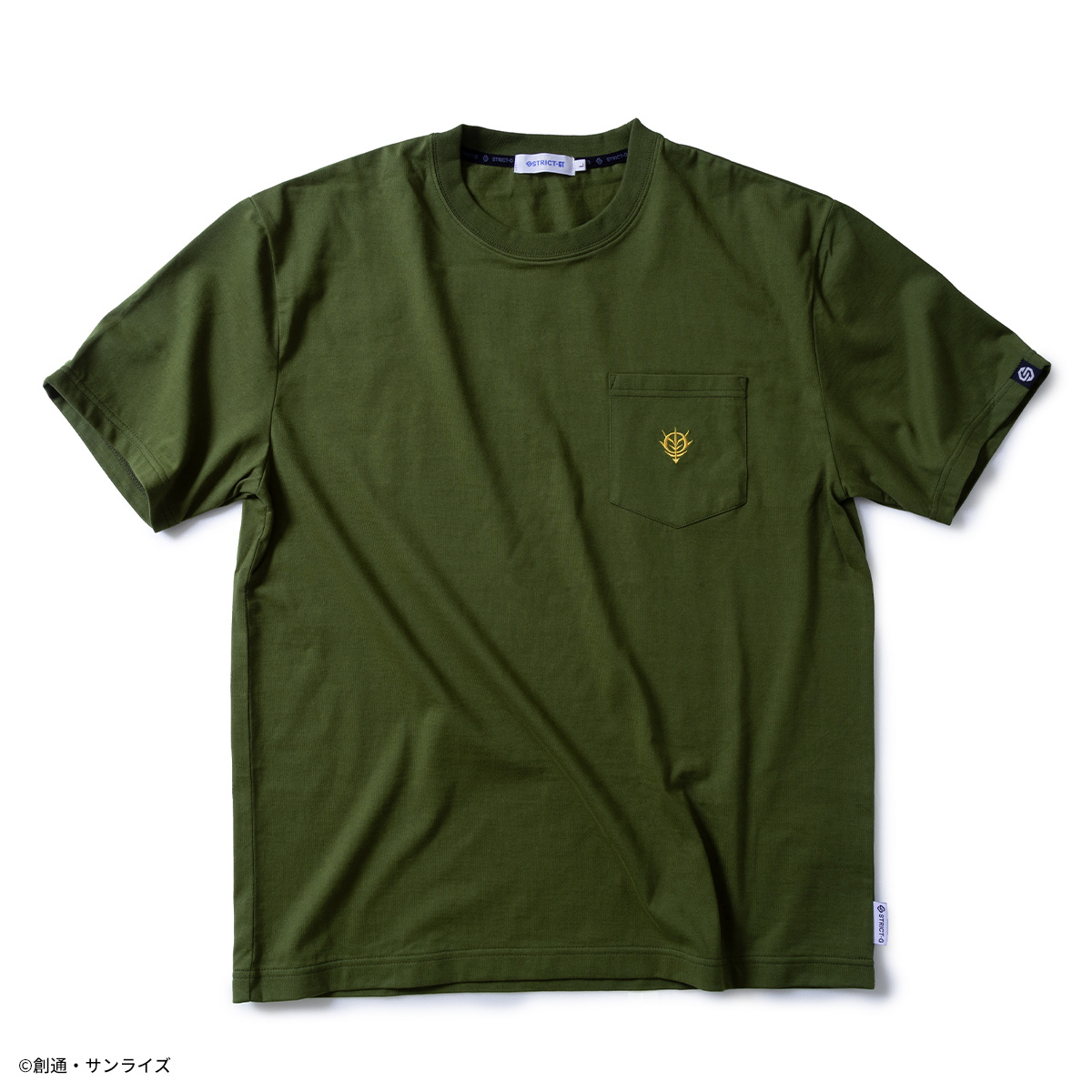 STRICT-G『機動戦士ガンダム』ポケット付き半袖Tシャツ ZEON FORCES