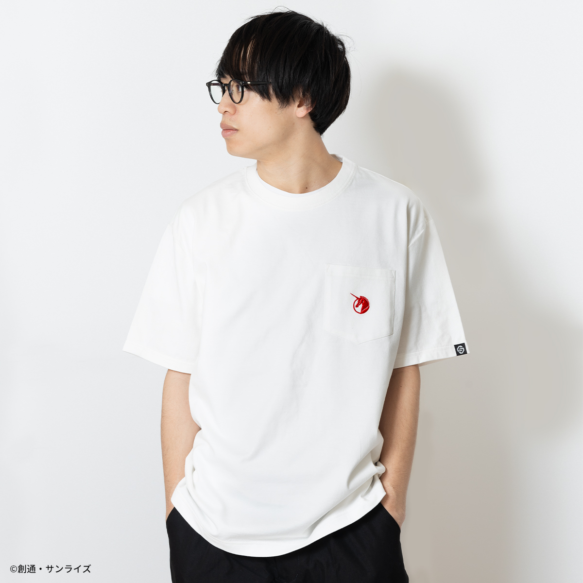 STRICT-G『機動戦士ガンダムUC』ポケット付き半袖Tシャツ ビスト財団