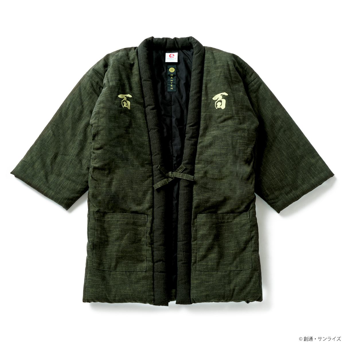 STRICT-G JAPAN 宮田織物『機動戦士Zガンダム』半纏 ロング 百式柄