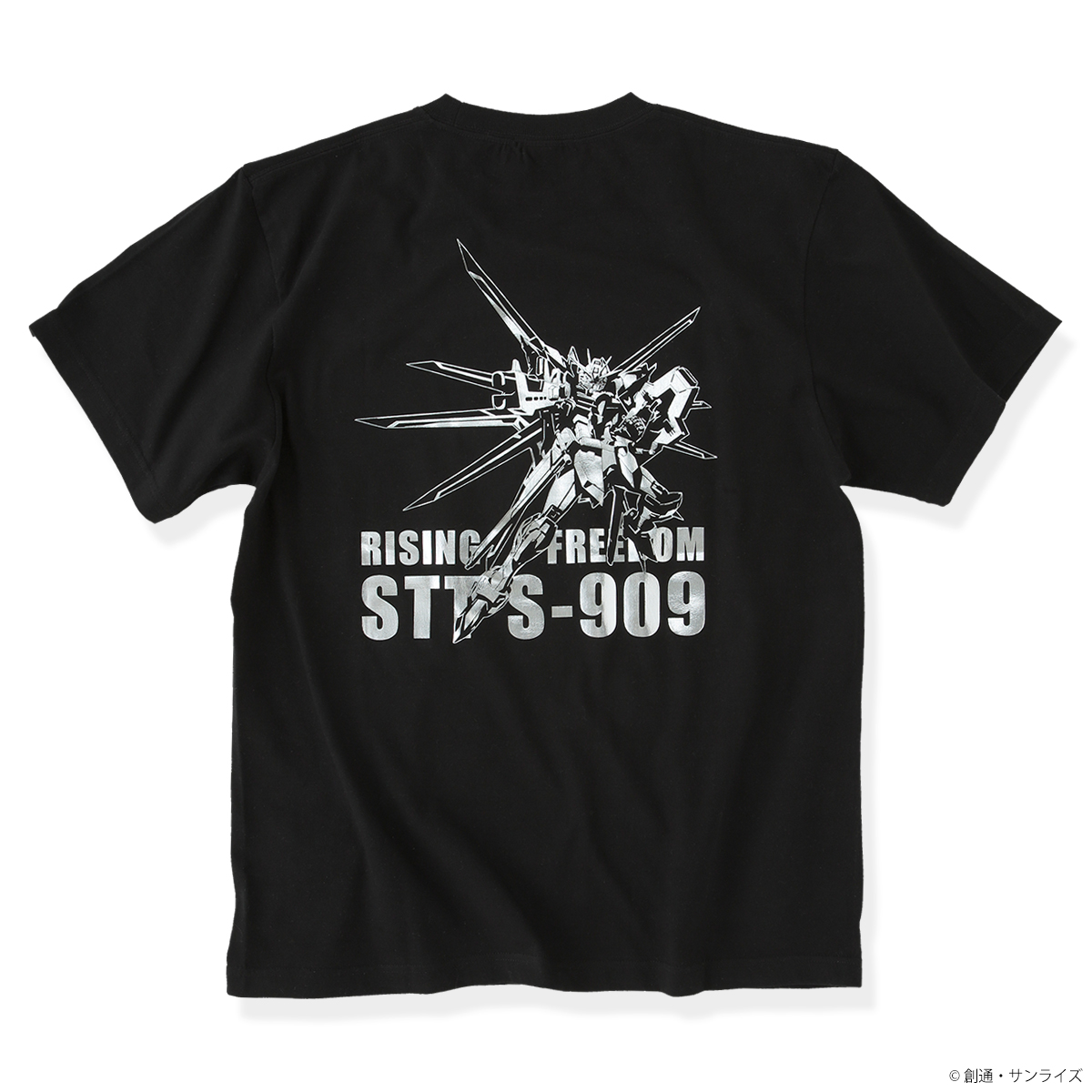 劇場版『機動戦士ガンダムSEED FREEDOM』より、ライジングフリーダム柄Tシャツ、メカビジュアル柄アクリルスタンドが登場!