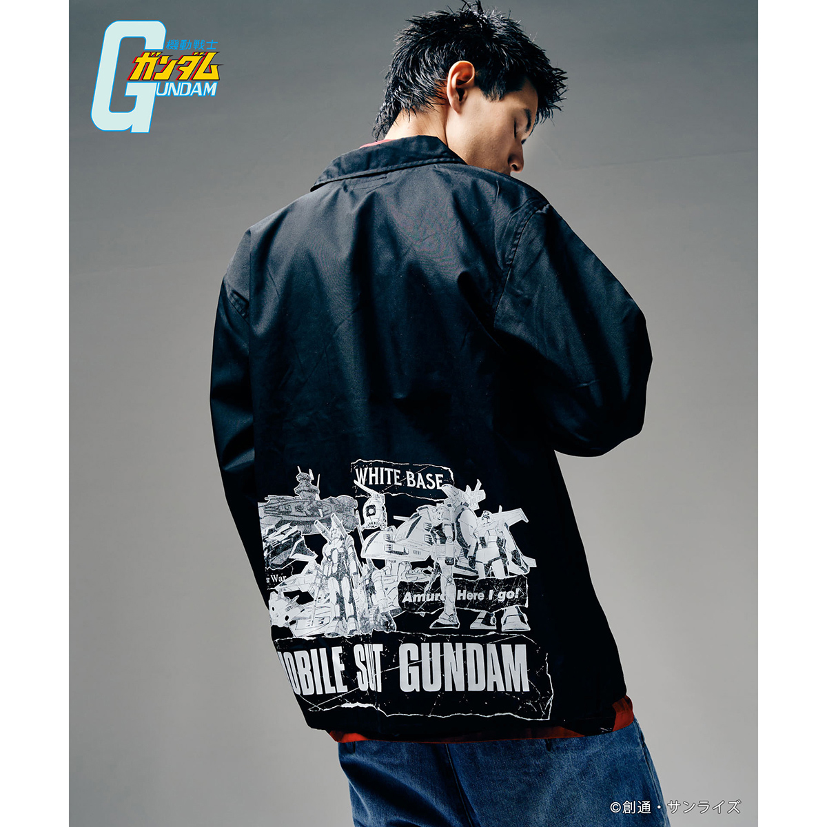 STRICT-G glamb『機動戦士ガンダム』コーチジャケット E.F.S.F.(E.F.S.F. Coach Jacket)