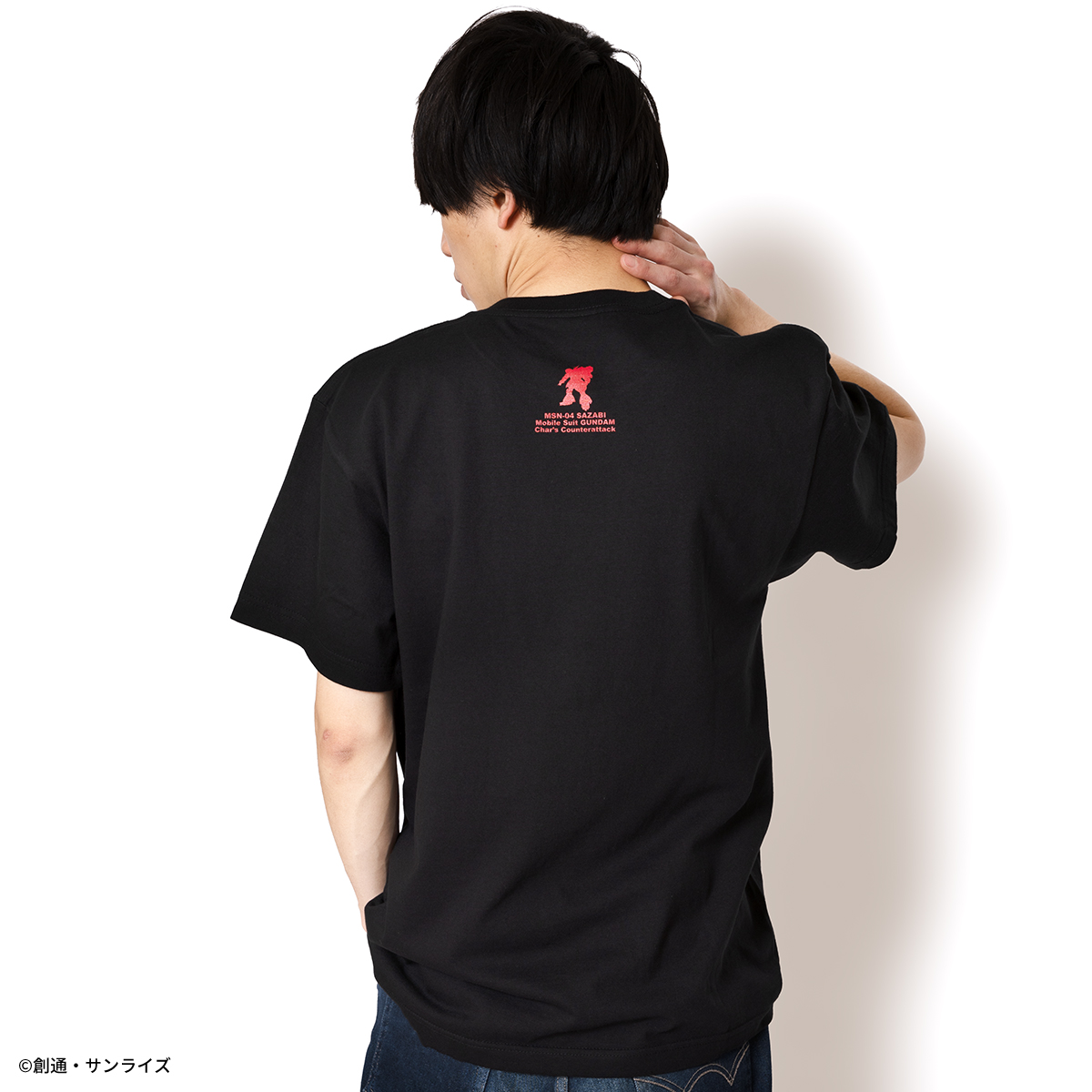 STRICT-G『機動戦士ガンダム 逆襲のシャア』半袖Tシャツ サザビー シールド