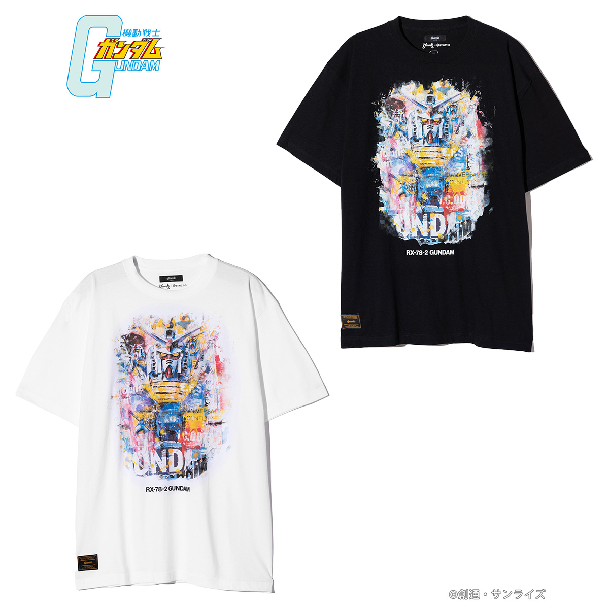 STRICT-G glamb『機動戦士ガンダム』Tシャツ RX-78-2 GUNDAM(RX-78-2 Gundam T-Shirts)