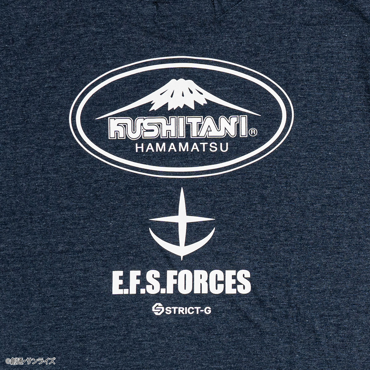 STRICT-G KUSHITANI『機動戦士ガンダム』フローTシャツ E.F.S.F.モデル