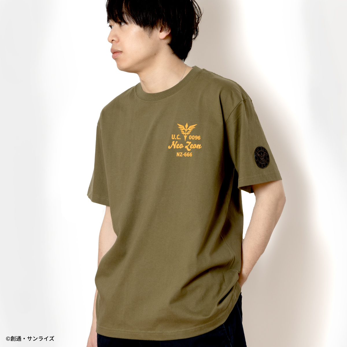 STRICT-G.ARMS『機動戦士ガンダムUC』ワッペン付半袖Tシャツ クシャトリヤ