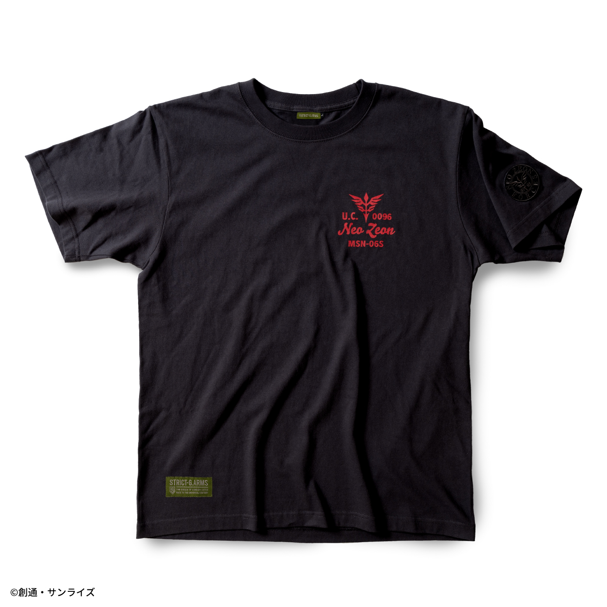 STRICT-G.ARMS『機動戦士ガンダムUC』ワッペン付半袖Tシャツ シナンジュ