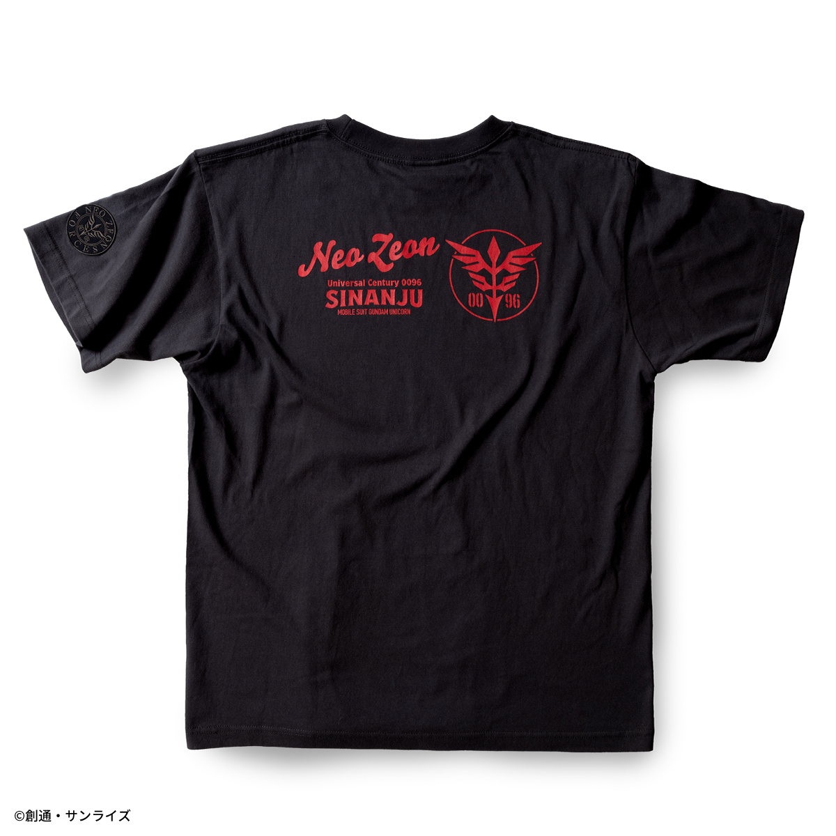 STRICT-G.ARMS『機動戦士ガンダムUC』ワッペン付半袖Tシャツ シナンジュ