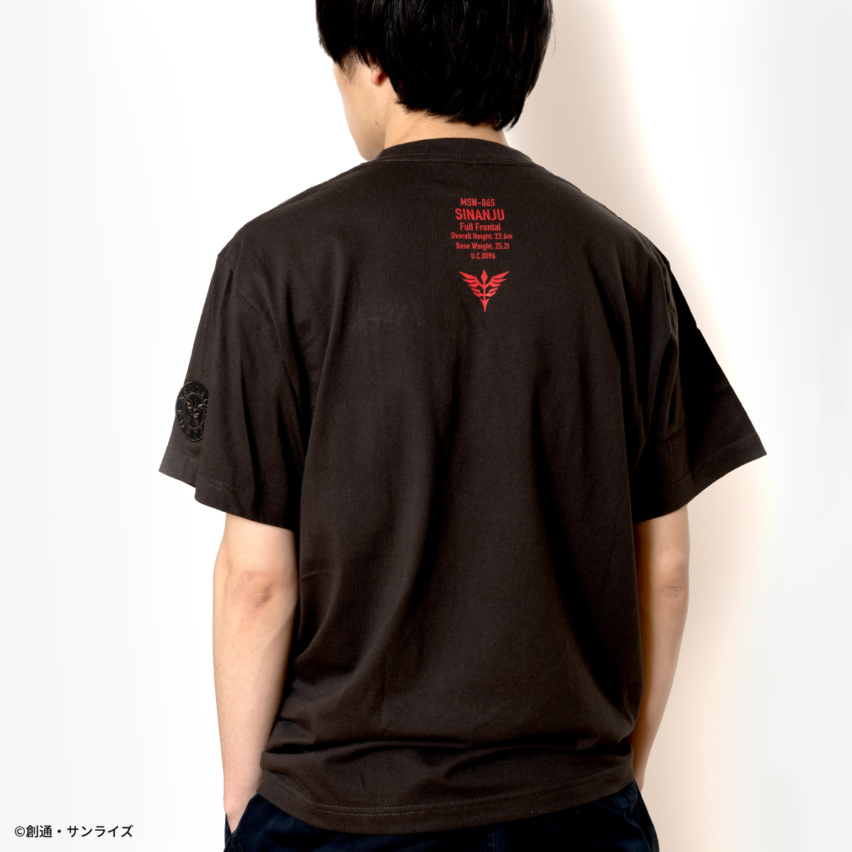 STRICT-G.ARMS『機動戦士ガンダムUC』エンブロイダリーTシャツ シナンジュ