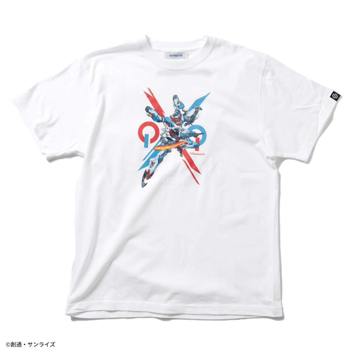 STRICT-G『機動戦士Gundam GQuuuuuuX』Tシャツ ジークアクスロゴ