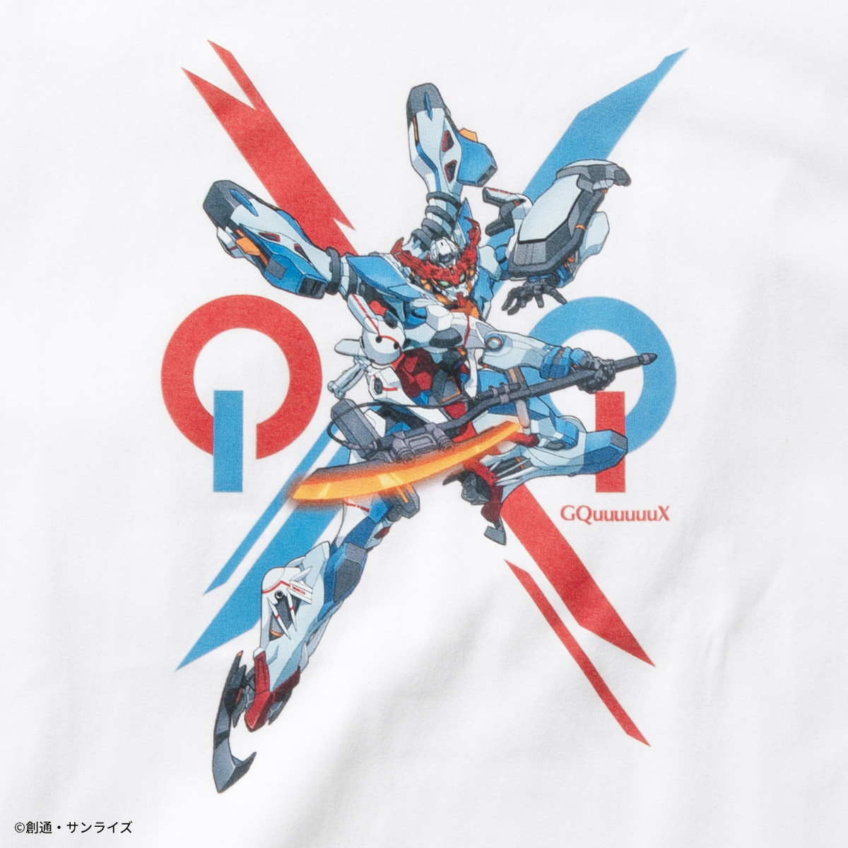 STRICT-G『機動戦士Gundam GQuuuuuuX』Tシャツ ジークアクスロゴ