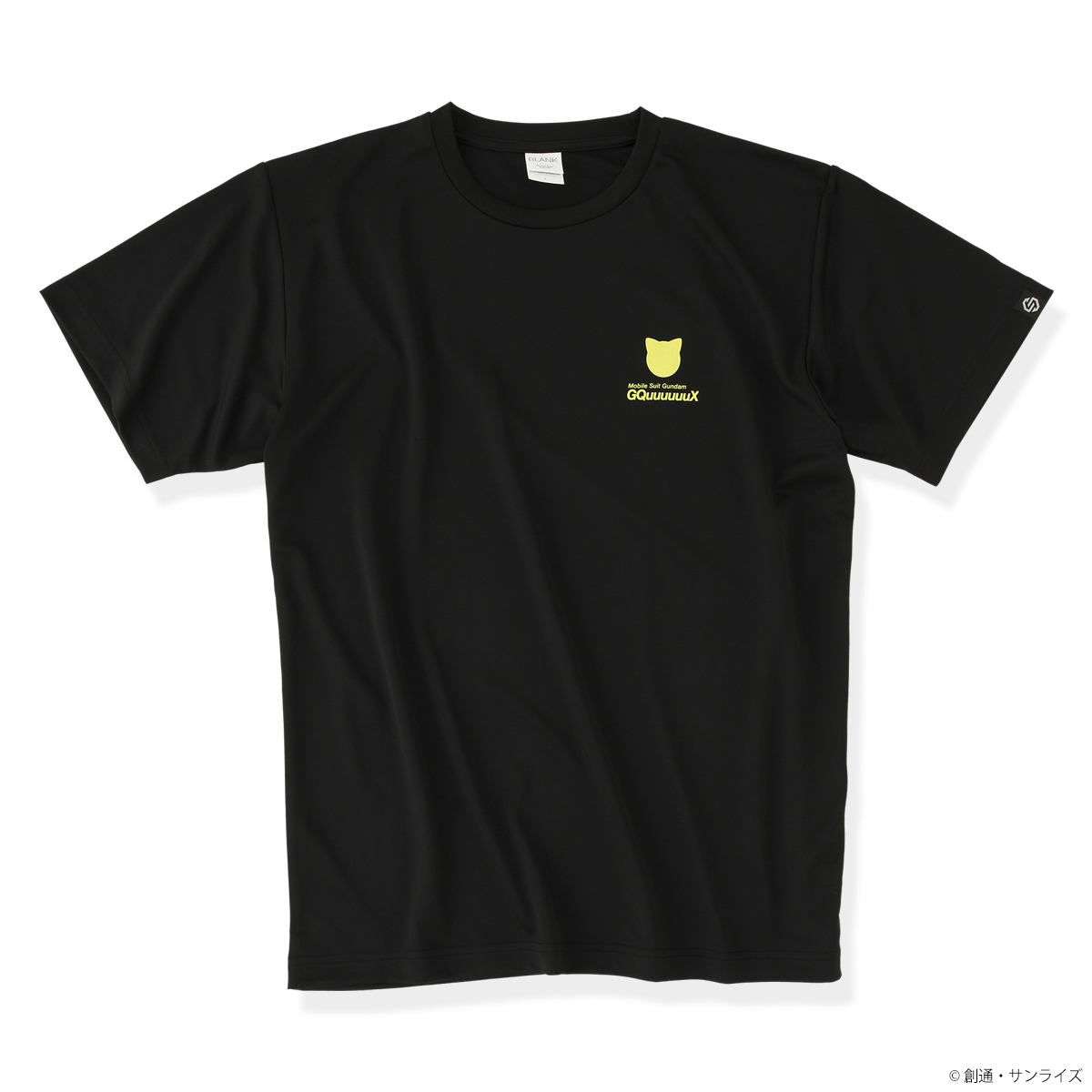 再生ポリエステル素材を使用した『機動戦士Gundam GQuuuuuuX』アクティブドライTシャツが登場! ポリエステルをサステナブルに!