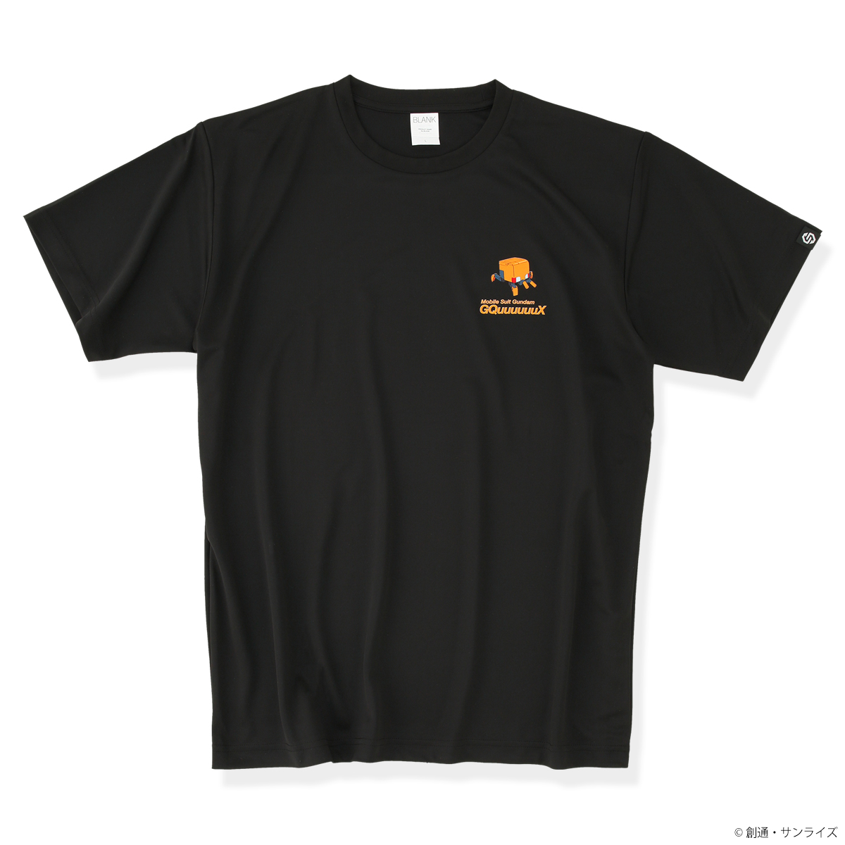 再生ポリエステル素材を使用した『機動戦士Gundam GQuuuuuuX』アクティブドライTシャツが登場! ポリエステルをサステナブルに!
