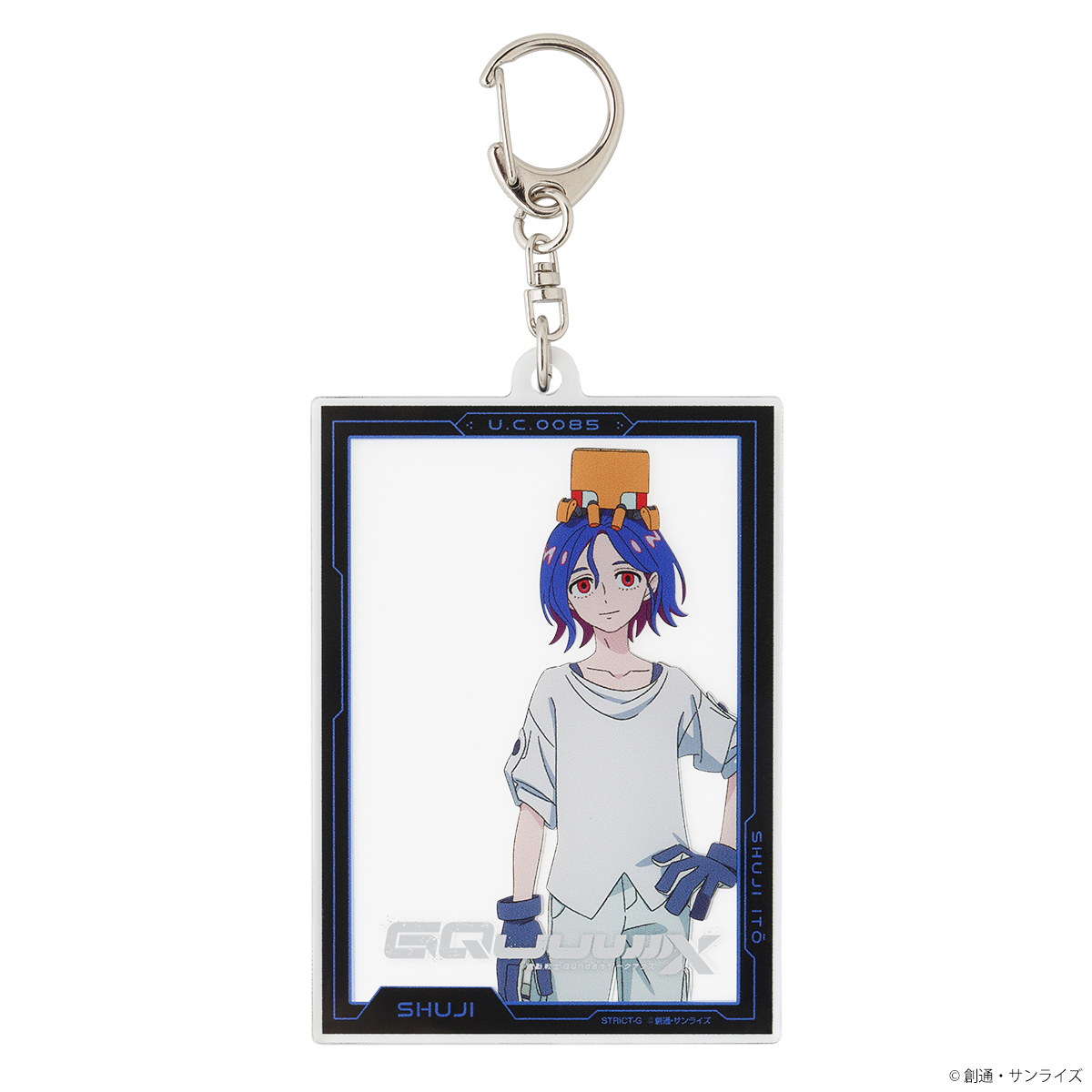 『機動戦士Gundam GQuuuuuuX』よりアクリルキーホルダーが登場!!